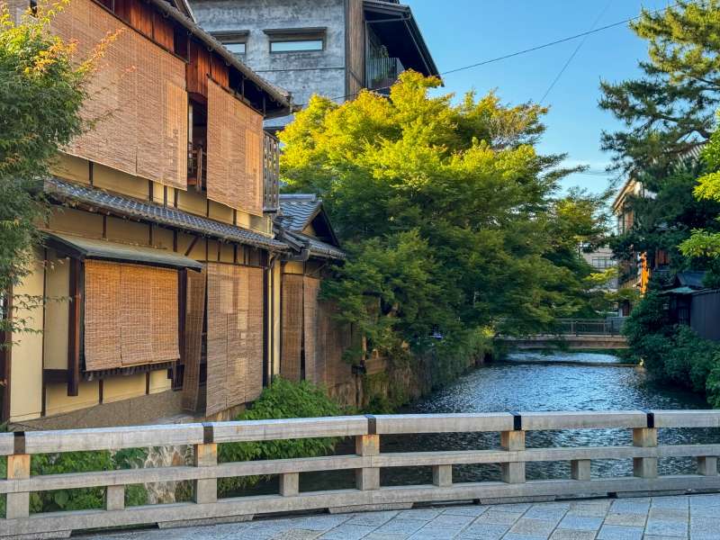 京都祇園の街並み